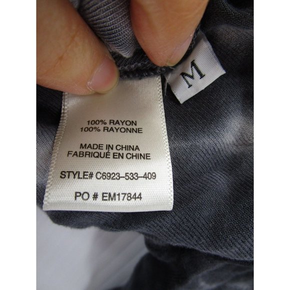 Cloth & Stone Romper Medium Tie Dye Wrap Belted Waist Tie Knit Preppy - Picture 11 of 13